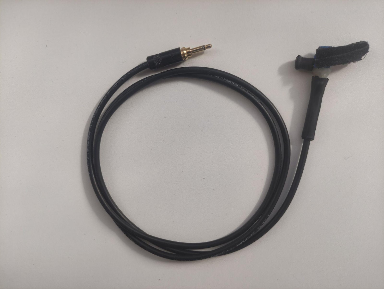 Coil inductor probe with finger attachment